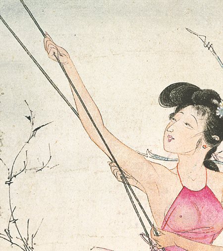 姚安县-胡也佛的仕女画和最知名的金瓶梅秘戏图
